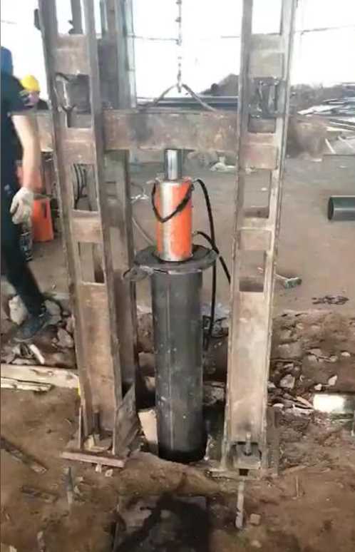 保定定兴县钢管桩加固